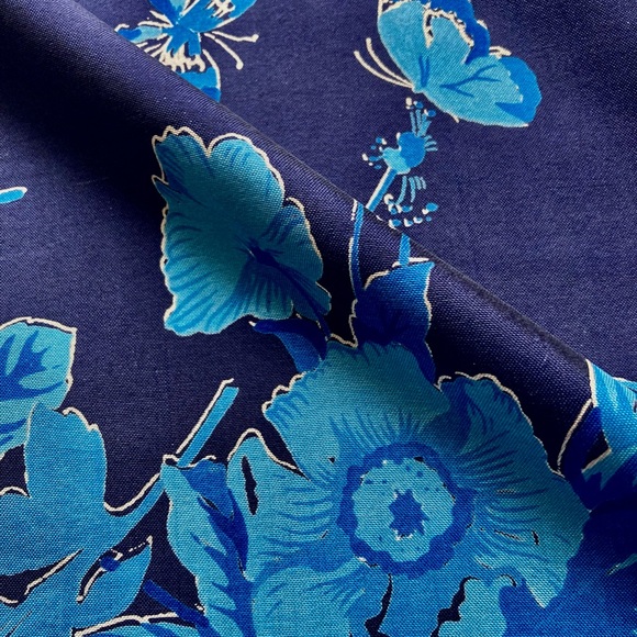 Butterfly Thai silk scarf - Picture 8 of 10